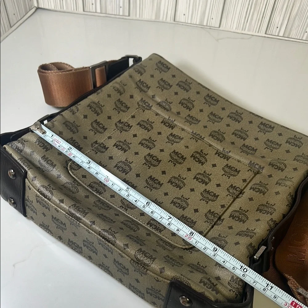 MCM Logo Messenger Bag